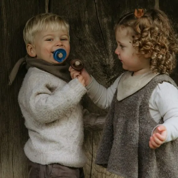 FRIGG Little Viking Fopspeen - 6-18 Mnd - 2 stuks - Ocean View/Powder Blue Clearance