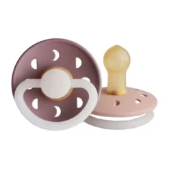 FRIGG Moon Glow Fopspeen Mauve / Blush 0-6 Mnd 2 Stuks Discount