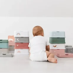 Funkybox Little Hart Easy Wipe Pale Pink