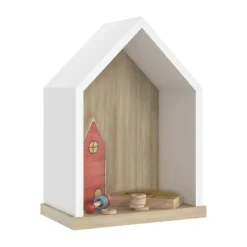 Galipette Sacha Nestkastje - Landelijk Eikenhout Bruin Clearance