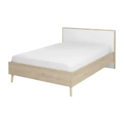 Gami Larvik Bed - 120x200 cm - Licht Eikenhout Outlet