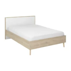 Gami Larvik Bed - 120x200 cm - Licht Eikenhout Outlet
