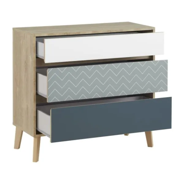 Gami Larvik Commode - Licht Eikenhout New