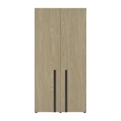 Gami Nael Kledingkast - Rookwood Eik - 2-Deurs Hot