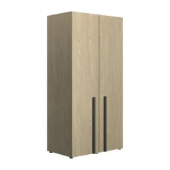 Gami Nael Kledingkast - Rookwood Eik - 2-Deurs Hot