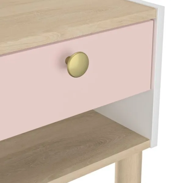 Gami Romy Nachtkastje - Licht Eikenhout New