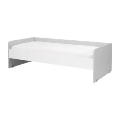 Gautier Dimix Bed Op Wielen - 90 x 200 cm - Grijs/Wit Discount