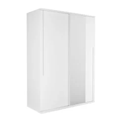 Gautier Dimix Kledingkast - 2 Schuifdeuren - Wit Outlet