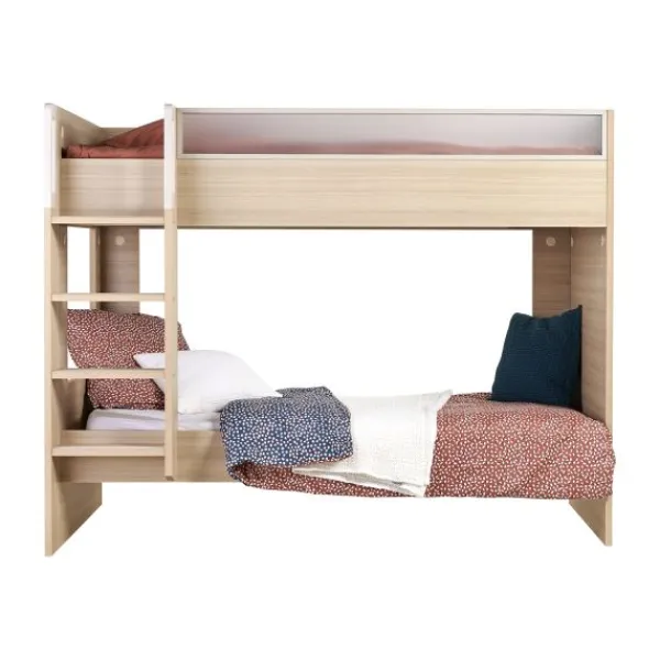 Gautier Dimix Stapelbed 90 x 200 cm - Wit/Grijs Best