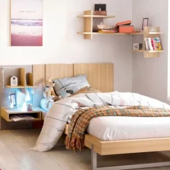 Gautier Graphic Bed - 120 x 200 cm