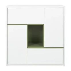 Gautier Holi Opbergmeubel - Wit/Eik Sale