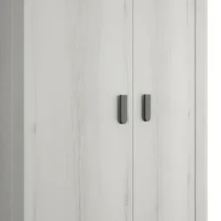 Gautier Kledingkast 2 Deurs - Gebleekte Helvezia Eik Best