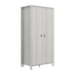 Gautier Kledingkast 2 Deurs - Gebleekte Helvezia Eik Best