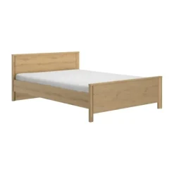 Gautier Lugano Bed - 140 x 200 cm - Artisan Eiken