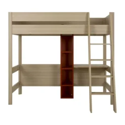 Gautier Mezzanine Tiny Bed - 90 x 200 cm - Eik/Eik Discount