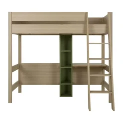Gautier Mezzanine Tiny Bed - 90 x 200 cm - Eik/Eik Discount
