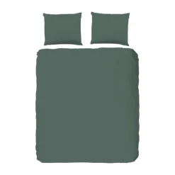 Good Morning Cotton Dekbedovertrek Denim 200 x 220 cm Outlet