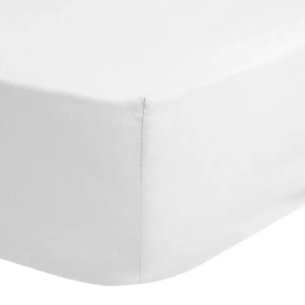 Good Morning Cotton Hoeslaken White 90 x 220 cm Outlet