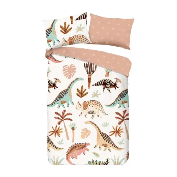 Good Morning Dino Dekbedovertrek 140 x 220 cm Sale