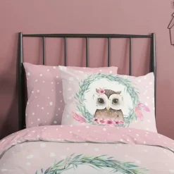 Good Morning Elephants Dekbedovertrek - Green - 140 x 220 cm Hot