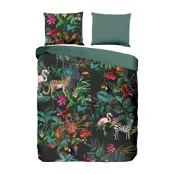 Good Morning Funky Dekbedovertrek - Multi - 140 x 220 cm