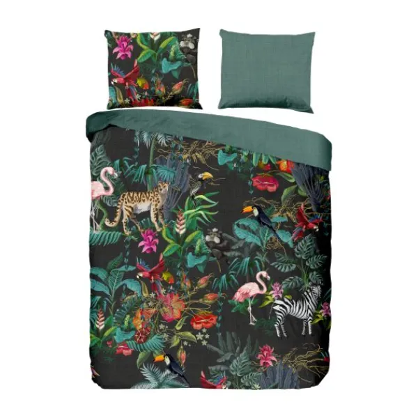 Good Morning Funky Dekbedovertrek - Multi - 140 x 220 cm