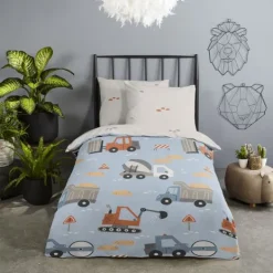 Good Morning Mack Dekbedovertrek - 140 x 220 cm - Blue New