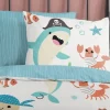 Good Morning Seaworld Dekbedovertrek - Multi - 140 x 220 cm Discount