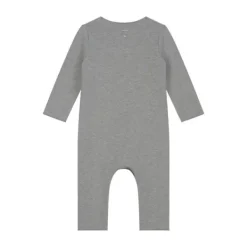 Gray Label Babypakje met Drukknopen - GOTS - Grey Melange - 0-3M Best