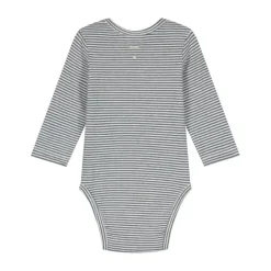 Gray Label Romper - Maat 0-3 Mnd - Blue Grey/Cream Blauw Hot