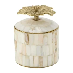 Doing Goods Hailey Hibiscus Circusdoosje – Groot – Parelmoer & Messing Online