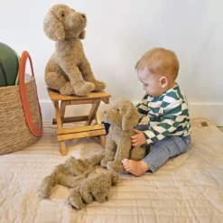 Happy Horse Knuffeldoekje - Hond Brownie - 22 cm - Bruin New