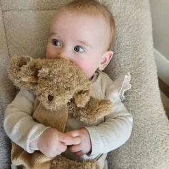 Happy Horse Knuffeldoekje - Hond Brownie - 22 cm - Bruin New