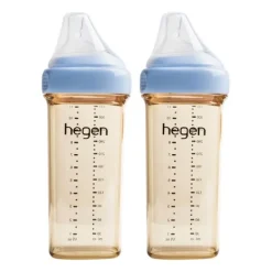 Hegen Babyfles PPSU - 330 ml - 2-Pack - Blauw
