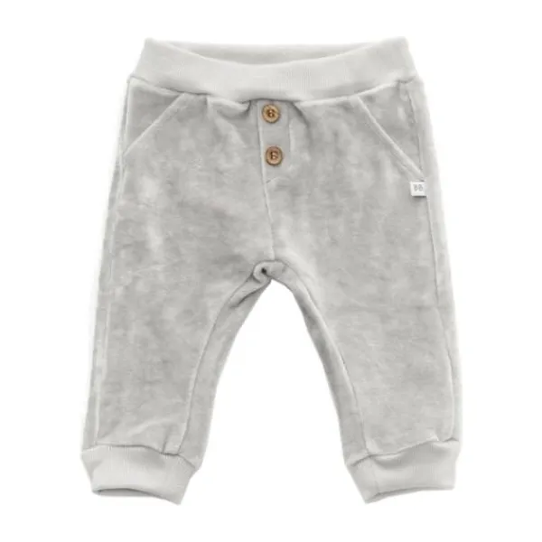 Het Bamboom Velvet Broekje Ice Grey 1 Mnd met elastische tailleband is gemaakt van zachte materialen en beschikt over een goede pasvorm. Clearance