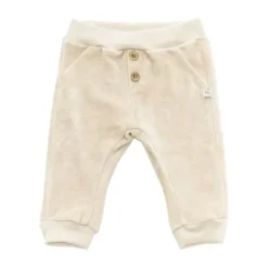 Het Bamboom Velvet Broekje Ice Grey 1 Mnd met elastische tailleband is gemaakt van zachte materialen en beschikt over een goede pasvorm. Clearance