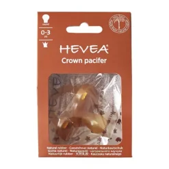 Hevea Classic Fopspeen Rond 0-3 Mnd