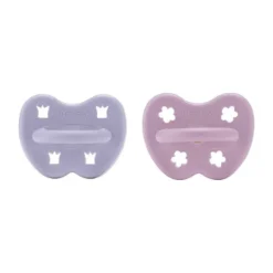 Hevea Fopspeen Rond Dusty Violet / Light Orchid 3-36 Mnd 2 Stuks Online