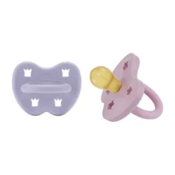 Hevea Fopspeen Rond Dusty Violet / Light Orchid 3-36 Mnd 2 Stuks Online