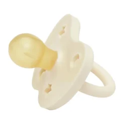 Hevea Fopspeen Rond Milky White 3-36 Mnd New