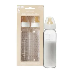 Hevea Glazen Fles 240 ml 2 Stuks Clearance