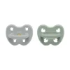Hevea Orthodontische Fopspeen - 3-36 Mnd - 2 Stuks - Gorgeous Grey / Sage Discount