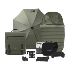 ICandy Peach 7 Kinderwagen 2-in-1 - Essentiel Bundel - Cookie Clearance