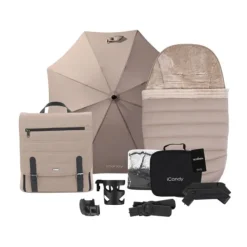 ICandy Peach 7 Kinderwagen 2-in-1 - Essentiel Bundel - Cookie Clearance