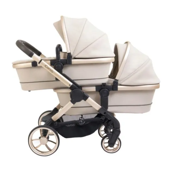 ICandy Peach 7 Twin Kinderwagen - Essentiel Bundel - Cookie Clearance