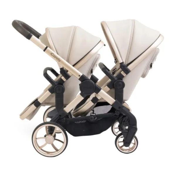 ICandy Peach 7 Twin Kinderwagen - Essentiel Bundel - Cookie Clearance