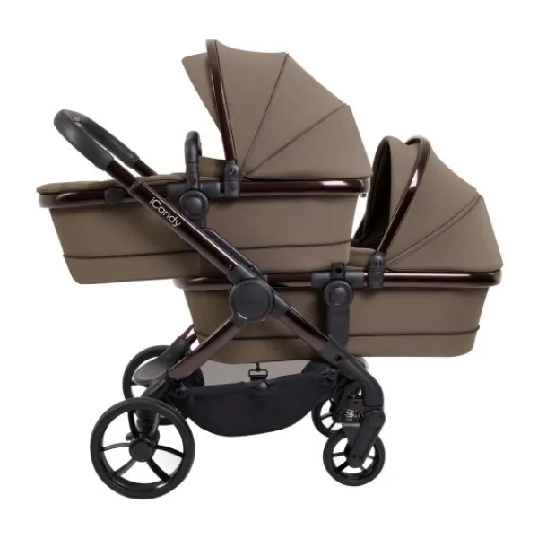 ICandy Peach 7 Twin Kinderwagen - Essentiel Bundel - Cookie Clearance