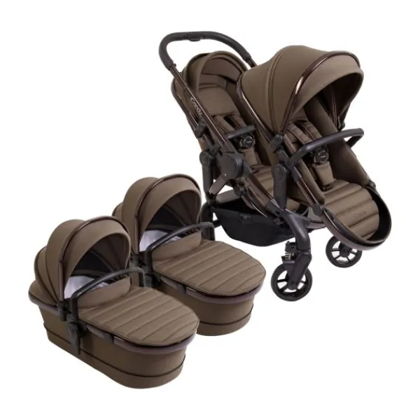 ICandy Peach 7 Twin Kinderwagen - Essentiel Bundel - Cookie Clearance