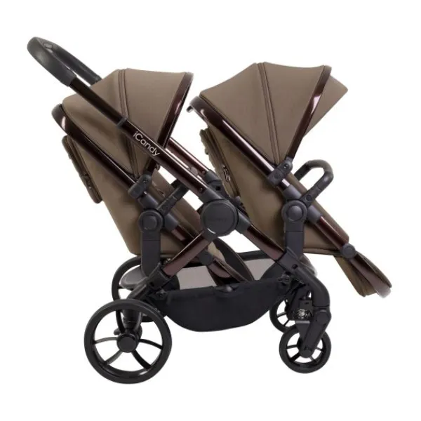 ICandy Peach 7 Twin Kinderwagen - Essentiel Bundel - Cookie Clearance