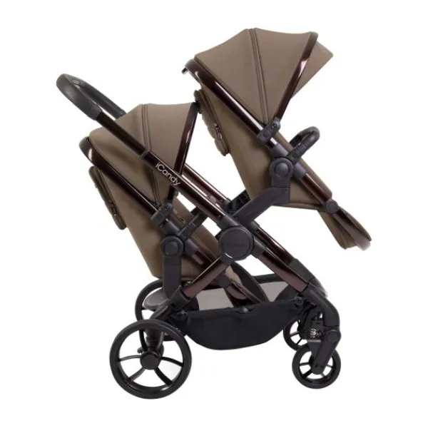 ICandy Peach 7 Twin Kinderwagen - Essentiel Bundel - Cookie Clearance